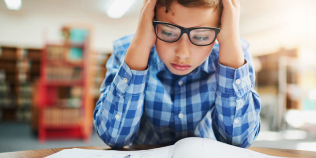 Kids Struggling During School